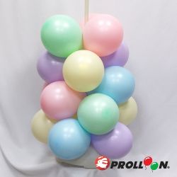 معكرون بالون مجموعة متنوعة من ألوان الحلوى