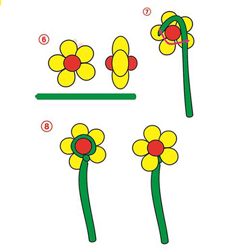 Balloon Bouquet, Flower Balloon