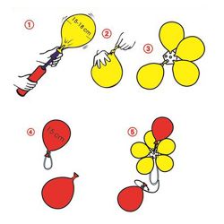 Balloon Bouquet, Flower Balloon